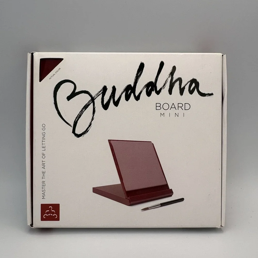 BUDDHA BOARD MINI Zen Water Painting REUSABLE Paintbrush DRAWING BOARD Disappear